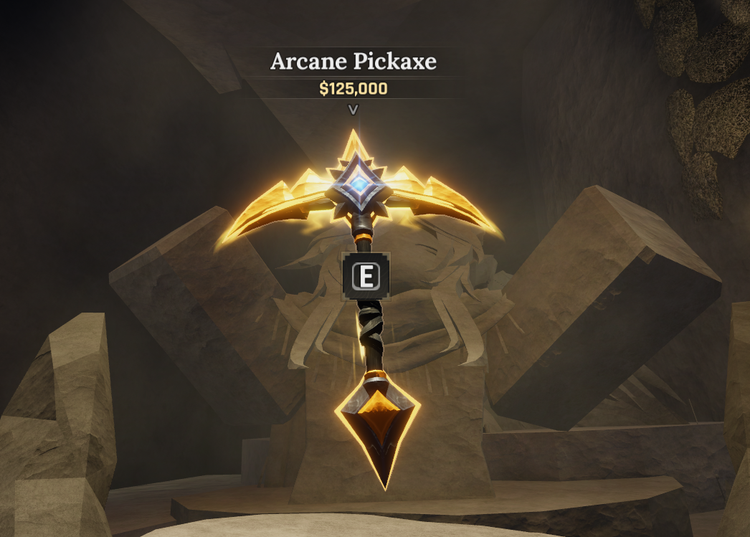 How to Get the Arcane Pickaxe in The Forge (Roblox)