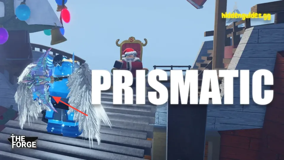 How to get Prismatic Pickaxe in The Forge Roblox