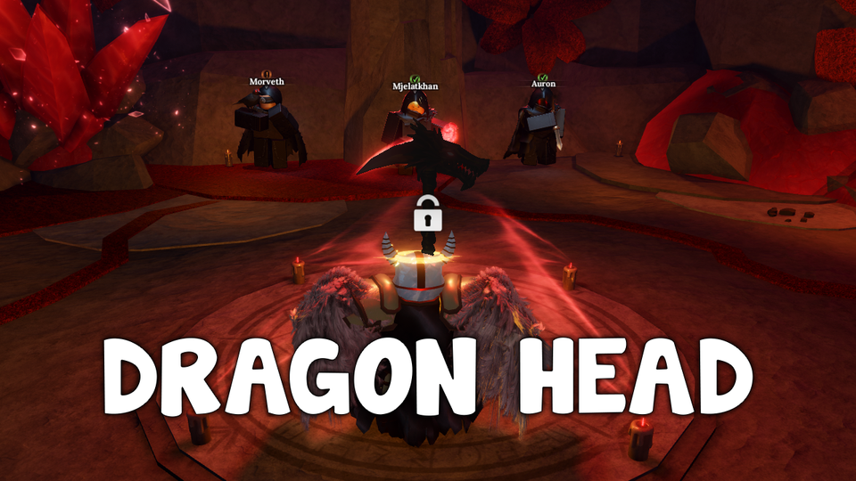 How to get Dragon Head Pickaxe in The Forge Robox